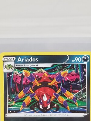 Ariados Hp 90 #113 Pokemon Card 2022 | eBay