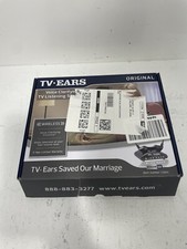 TV Ears Wireless Black Version 5.0 Item 11641 Voice Clarifying Listening