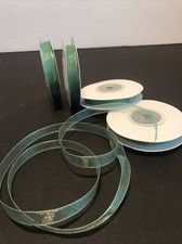 Green 3/8  Organza Ribbon 44 Yards 