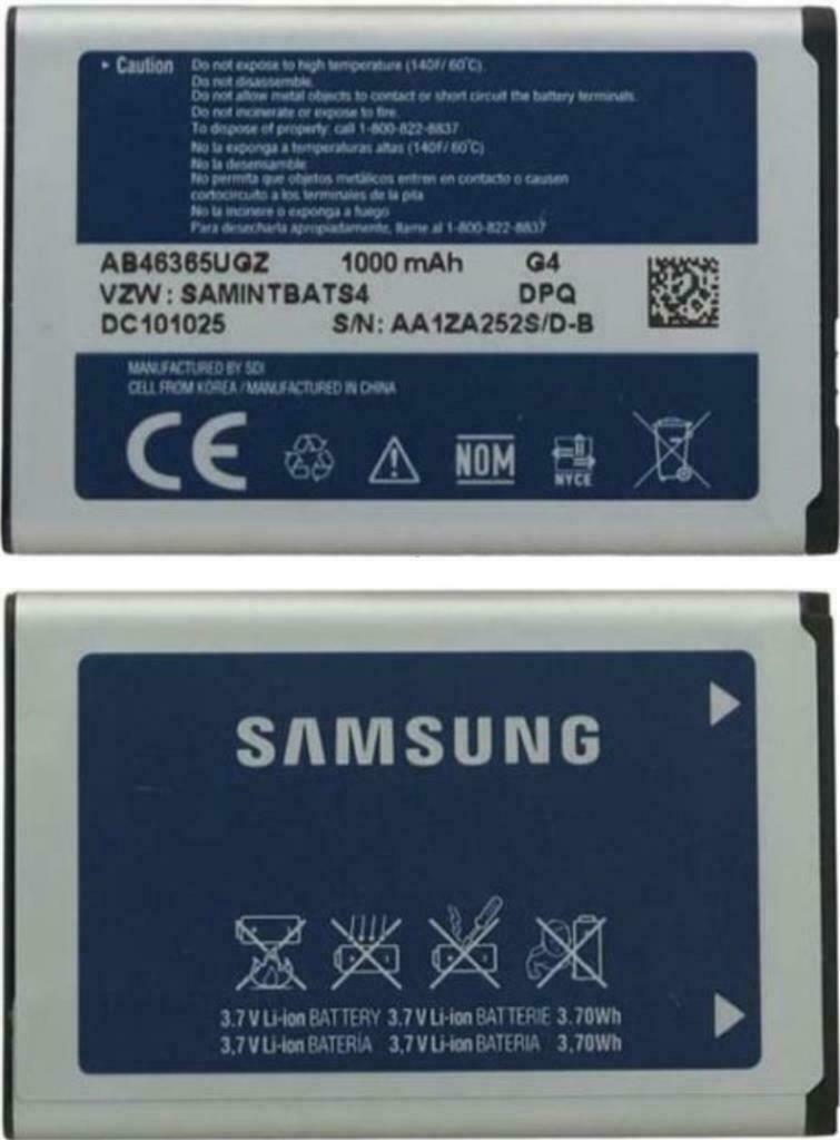 New OEM Original Samsung Battery AB46365UGZ for Intensity II