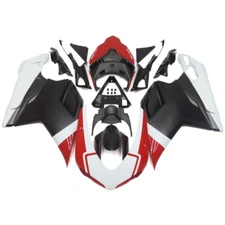Red Black White Fairings for Ducati 848 1098 1198 2007 2012 Injection Bodywork