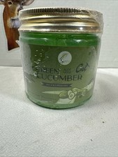 Organic Aloe Vera Gel Pure Natural Moisturizing Face Skin Hair Cucumber 7.05 OZ