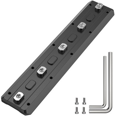 EVUMO ML180 Mlok Arca Rail, 7.09'' Rail Mount Adapter 7.09 Inches, Black 