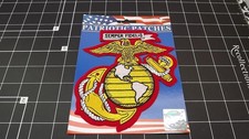 MARINE CORPS USMC PATCH LARGE LOGO SEMPER FI 5.5" NEW GLOBE EAGLE ANCHOR "EGA"