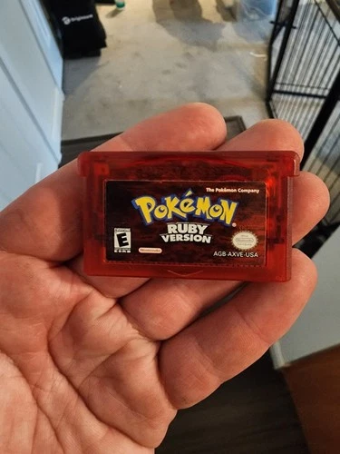 Pokremon Ruby Version Nintendo Game Boy Advance Game