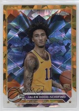 2023-24 Topps Chrome Sapphire Edition Gold 15/50 Jalen Hood-Schifino #35 1b30