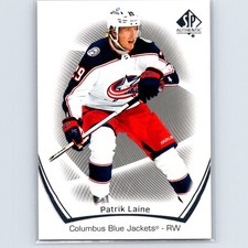 2021-22 SP Authentic Patrik Laine #3 Columbus Blue Jackets