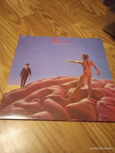 Rush Hemispheres LP SRM-1-3743 PRC 1978 Mercury - Gatefold