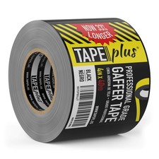 TapePlus Gaffer Tape Duct Alternative - 4 in x 40 Yd, 4 Inch, black
