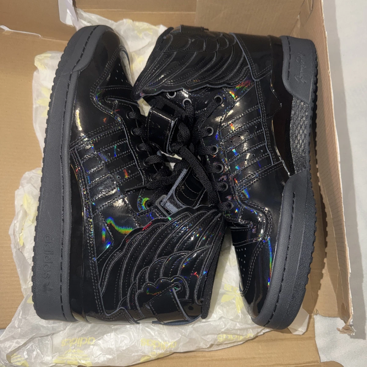 adidas Jeremy Scott x Forum Wings 4.0 Black Opal for Sale
