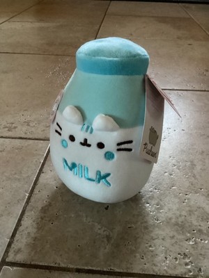 Pusheen the Cat 6'' Blue Milk Bottle Plush Toy 2025 Claire s Exclusive