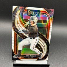 2025 Panini Select #171 James Tibbs III White /99 Boston Red Sox