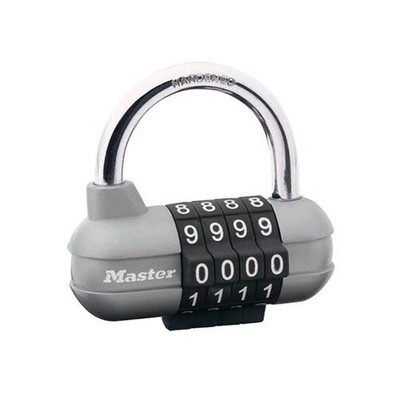 Master Lock X-treme Lucchetto A Combinazione, Colori Assortiti, Dimensioni 1-7/8", Vano Shackle 3/4" - 2