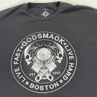 Godsmack Shirt Mens Extra Large Black When Legends Rise Tour 2018 Band Tee