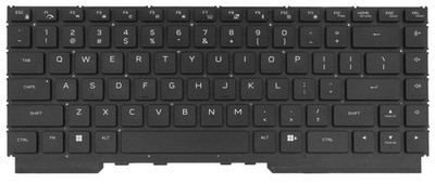 DE555 Eine Taste Ersatztaste für Tastatur Dell Alienware M16 R1, M16 R2