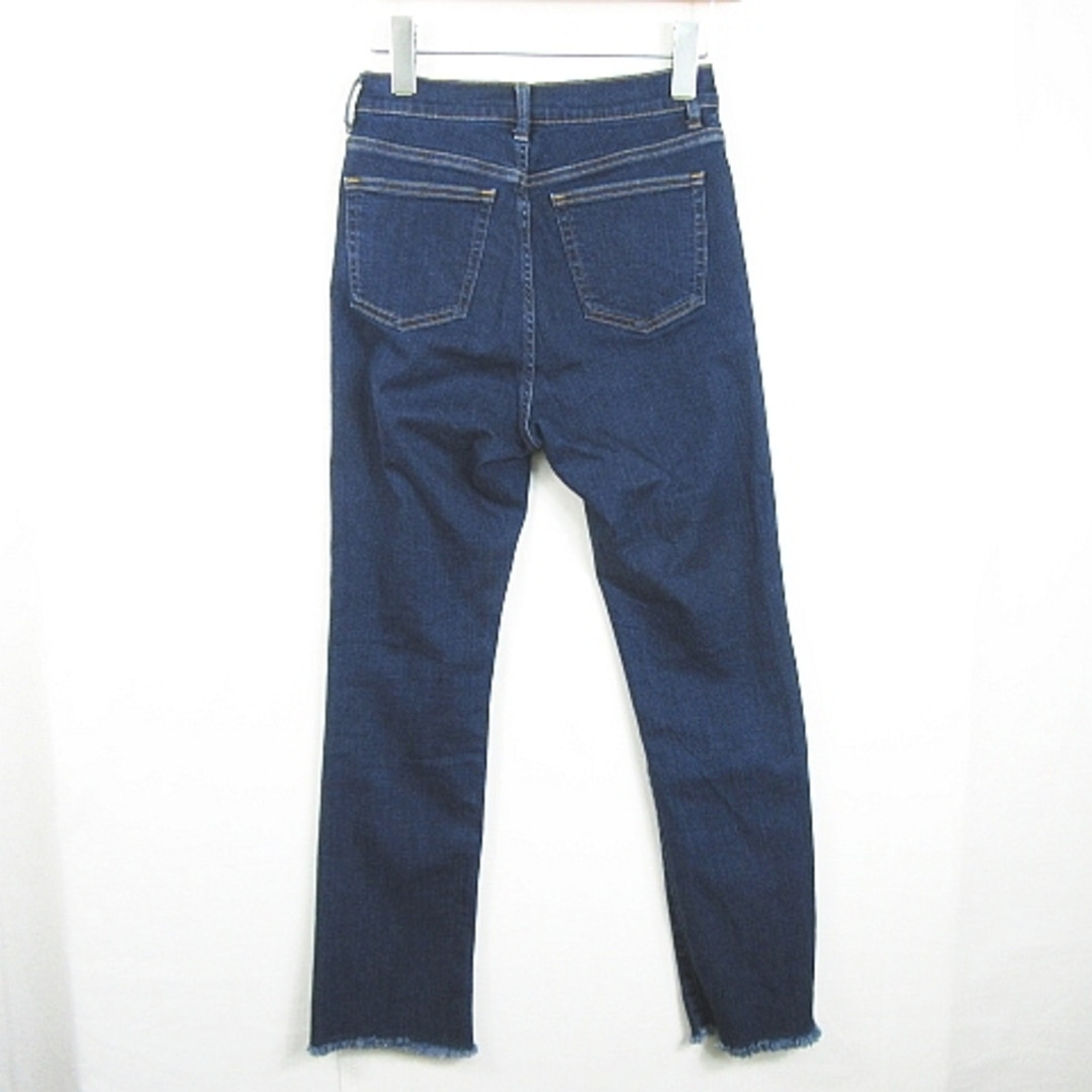 ララSpick and Span CURVE LINE_DENIM Regular long denim skirt with CIRCULOSE® - blue | Maxi