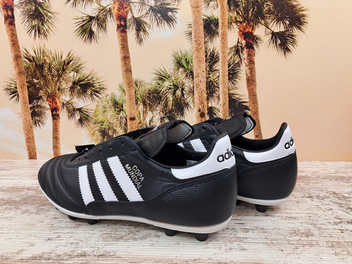 Adidas Copa Mundial Leather Soccer Cleats Black White Men