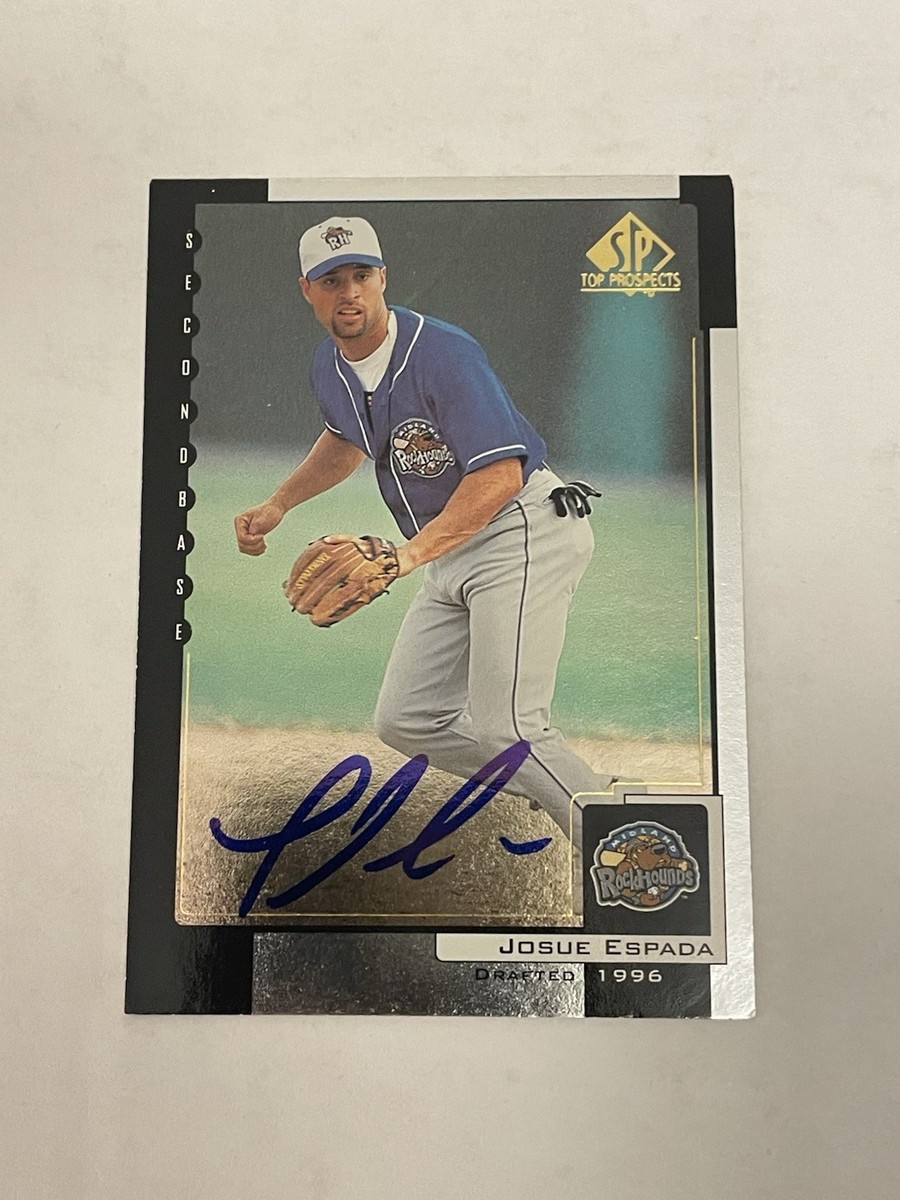 Josue Joe Espada SIGNED 2000 Upper Deck SP Top Prospects #20 IP