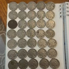 1 Roll Of 40 Buffalo Nickels most with dates x2 20s rest 30s no mint marks