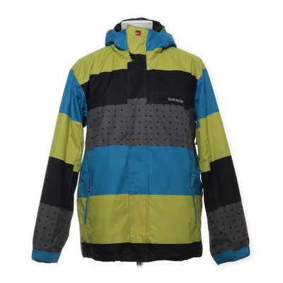Quiksilver, Skijacke, Herren, Größe: M, Blau/Gelb/Schwarz/Grau #qmG