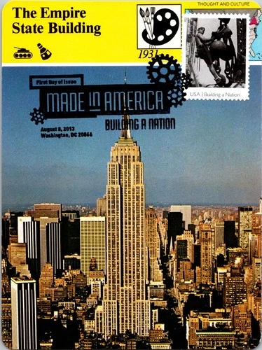 Dr Jim Stamps Maximum Card Building A Nation Man Hoisting Ball Forever Fdc