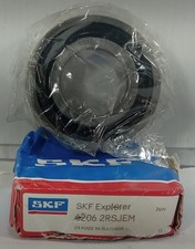 1 NEW SKF 6206 2RSJEM 30X62X16 RADIAL DEEP GROOVE BALL BEARING NIB MAKE OFFER 