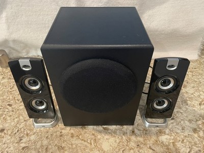 Cyber Acoustics CA-3602 62W Desktop Computer Speaker & Subwoofer -TESTED