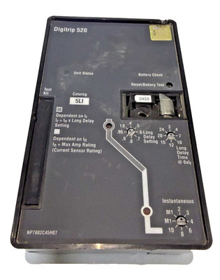 EATON - Cutler Hammer Digitrip 520 5LI Auslöseeinheit NP7802C45H07 Gebraucht
