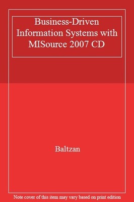 Business-Driven Information Systems with MISource 2007 CD,Baltza
