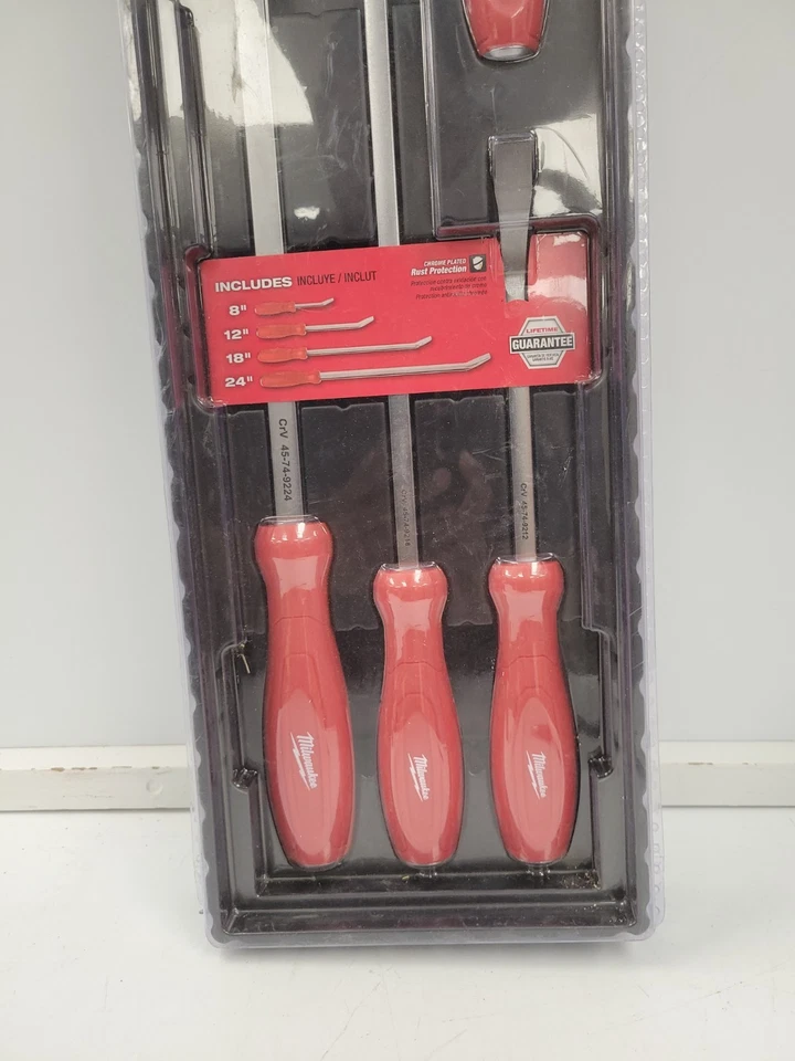 (80971-10) Juego de 4 barras de palanca Milwaukee 48-22-9214 Foto 3 de 4