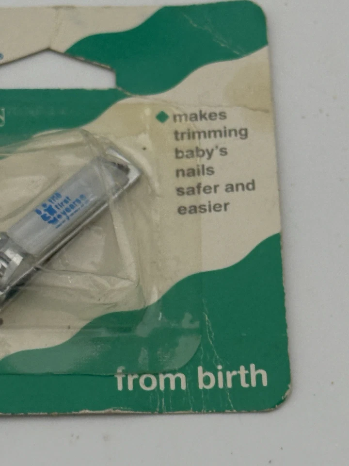 The First Years Baby Nail Clipper 3202 Vintage 1992 Sealed - Image 2 of 4