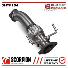 SHYP104 Scorpion Exhaust Front Flex Pipe fit Hyundai i30N Fastback Kona N 19-25