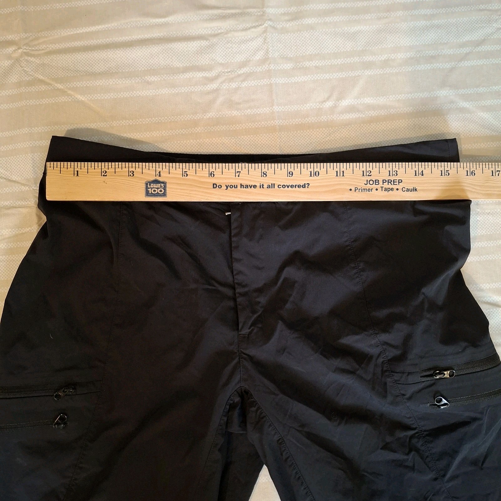 Arc'teryx Palisade Wms Black Athletic Belted Nylon Hiking Pants Sz 10 Gorpcore  thumbnail 9