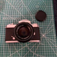 Vintage Nikon Nikkormat FT/35mm SLR Camera 50mm f/1:1.4 Lens