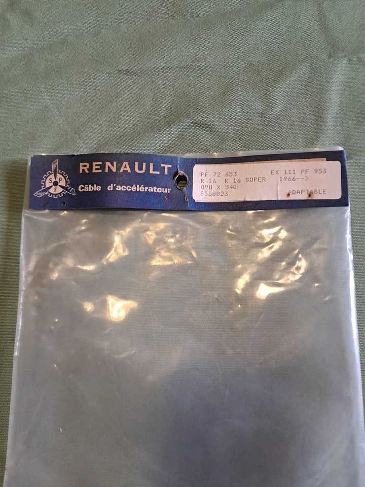 RENAULT 16 SUPER 1150 à partir de 1966 Câble d'accélérateur - Photo 4/4