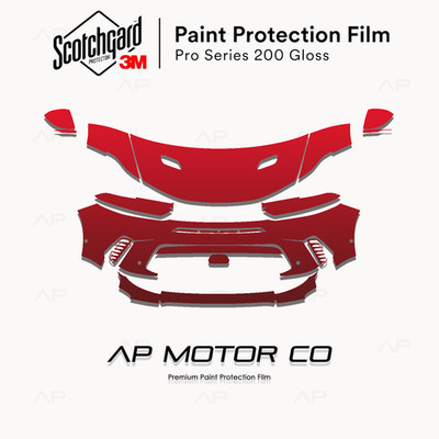Dodge Hornet 2023-2025 3M PRO Series Precut Paint Protection Film Clear Bra PPF