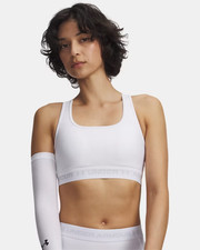 Under Armour Women's Crossback Bra - 1361034 - White XS/S/XL