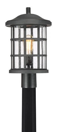 Quoizel CSE9010 Crusade 1 Light 17" Tall Outdoor Lantern Style - Bronze - Picture 7 of 9