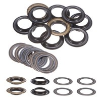 10Er Set ÖSen Mit Unterlegscheiben 30Mm Kupfer Metall ÖSen Kit FüR Diy, Bronze