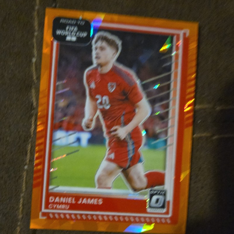Panini 2025-26 Donruss Road to FIFA WC Daniel James Cymru #3 68/99