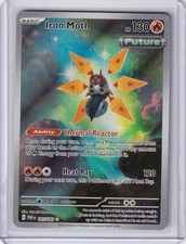 Iron Moth 187/182 SV04: Paradox Rift Holo - Pokemon TCG - NM