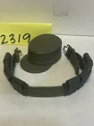 GI JOE 1964 ACTION SOLDIER CARTRIDGE BELT AND CAP VINTAGE ORIGINAL