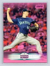 2025 Stadium Club #134 George Kirby Pink Foil