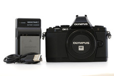  US Stock Olympus OM-D E-M5 Digital Camera Black Shutter counts: 7666 