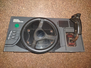 taito sci arcade special criminal investigation control panel working #1