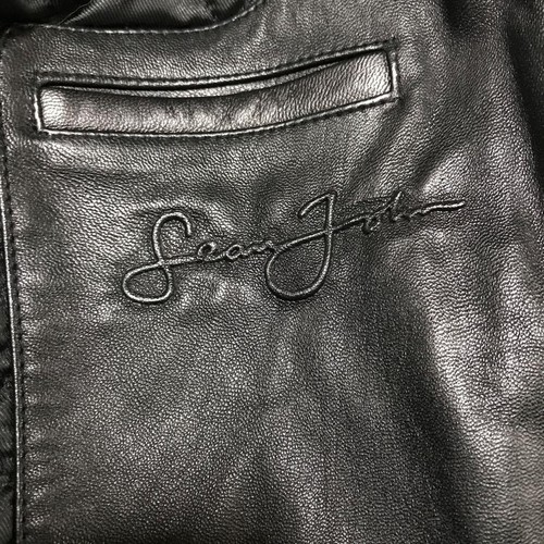SEAN JOHN - Leather jacket, genuine leather #QOIO89 - Picture 4 of 4