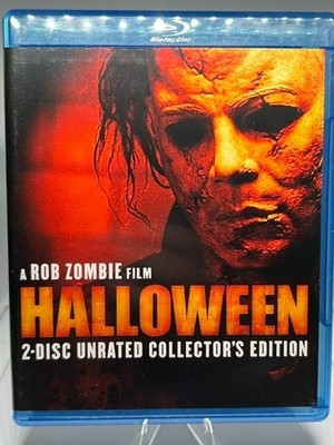 Halloween 2 Disc Blu-ray Unrated Collector's Edition Rob Zombie Dimension Films