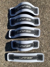 UNIFIBER ULTRA LIGHT WINDSURFING FOOTSTRAPS SET OF FIVE 
