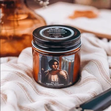 Bookish Box Lauren Roberts Powerless Candle Kai 6oz NIB Eucalyptus/Mint/Pine