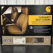 Brand New Carhartt Covercraft Seat Saver Brown Seat Covers - Ssc3472cabn
